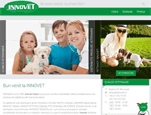 Tablet Screenshot of innovet.ro